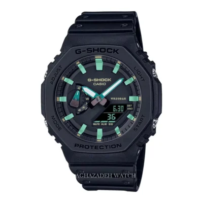 ساعت مردانه جی شاک پمپی کاسیو G-SHOCK CASIO GA-2100RC-1ADR