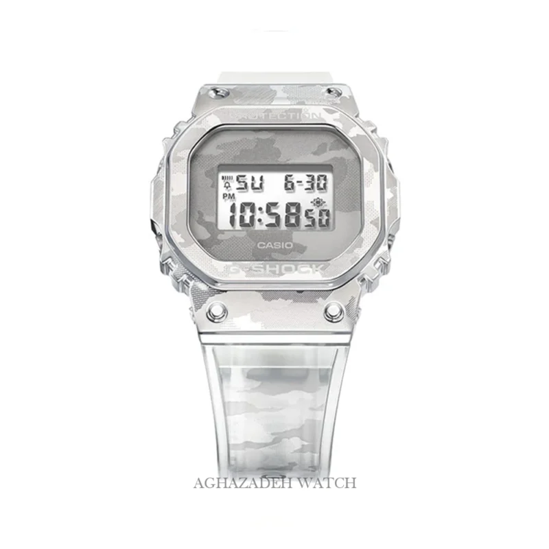 ساعت مردانه جی شاک ارتشی G-SHOCK CASIO GM-5600SCM-1DR