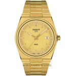 ساعت مردانه تیسوت پی ار ایکس طلایی TISSOT T137.410.33.020.00