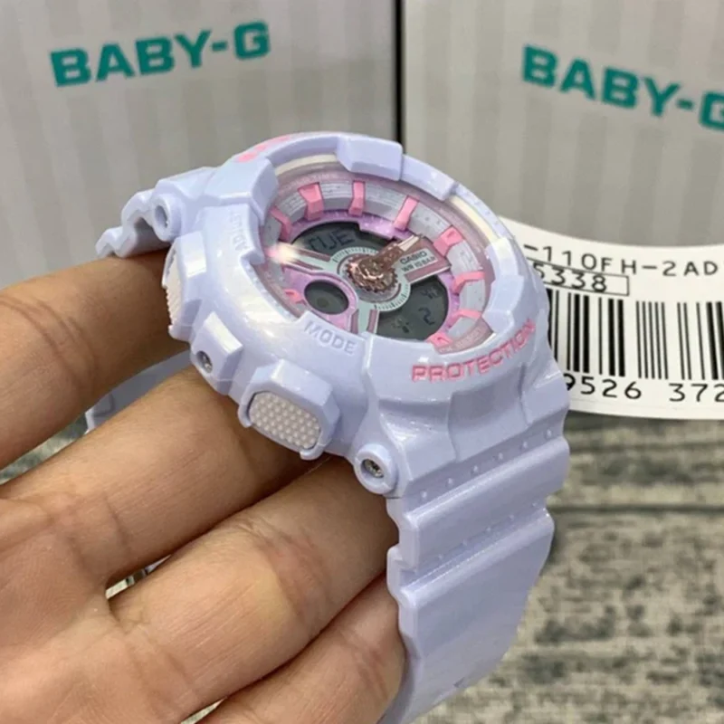 ساعت دخترانه بیبی جی شاک کاسیو BABY-G CASIO BA-110FH-2ADR