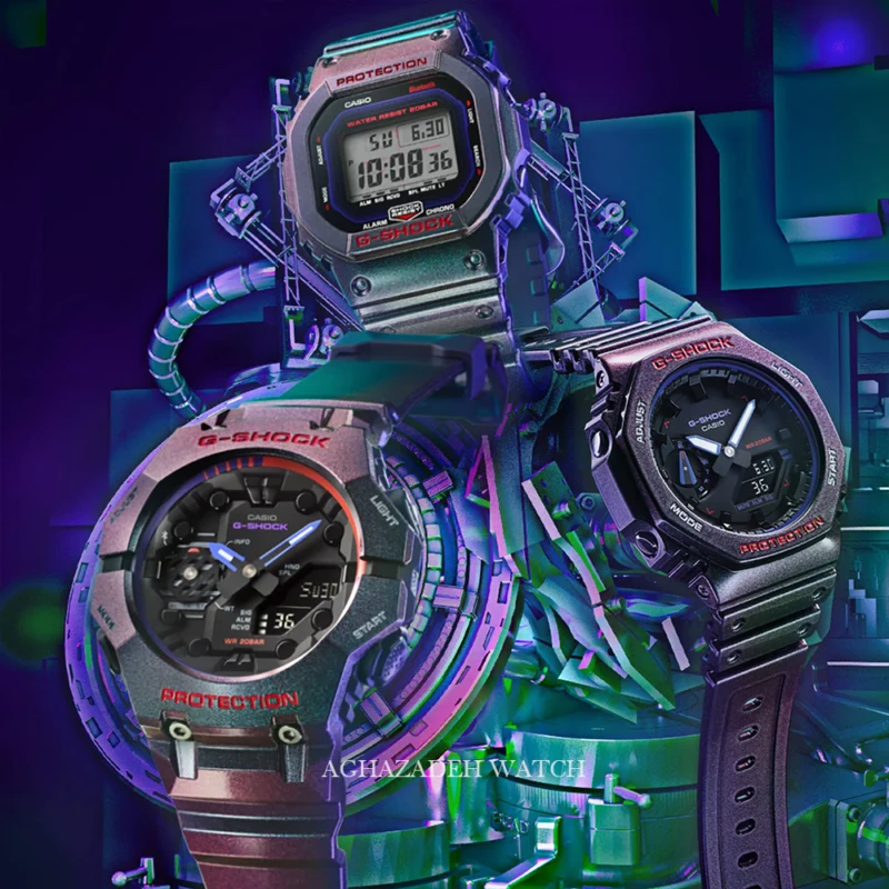 ساعت مردانه جی‌شاک ایران G-SHOCK CASIO GA-B001AH-6A