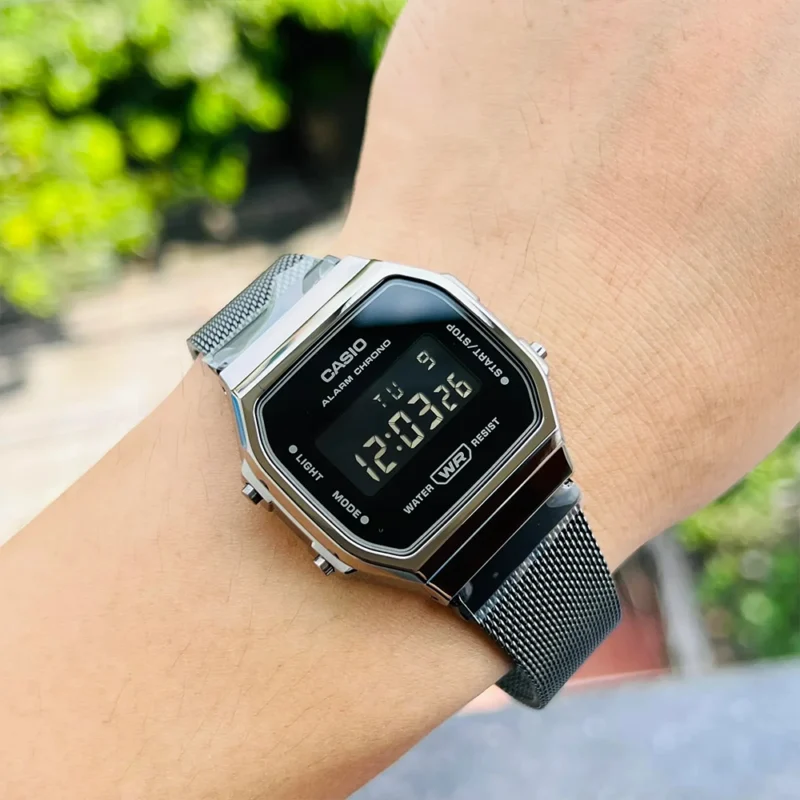 قیمت ساعت کاسیو مردانه CASIO A168WEMB-1BDR