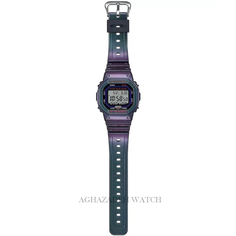 ساعت کاسیو مردانه جی شاک بنفش G-SHOCK CASIO DW-B5600AH-6DR