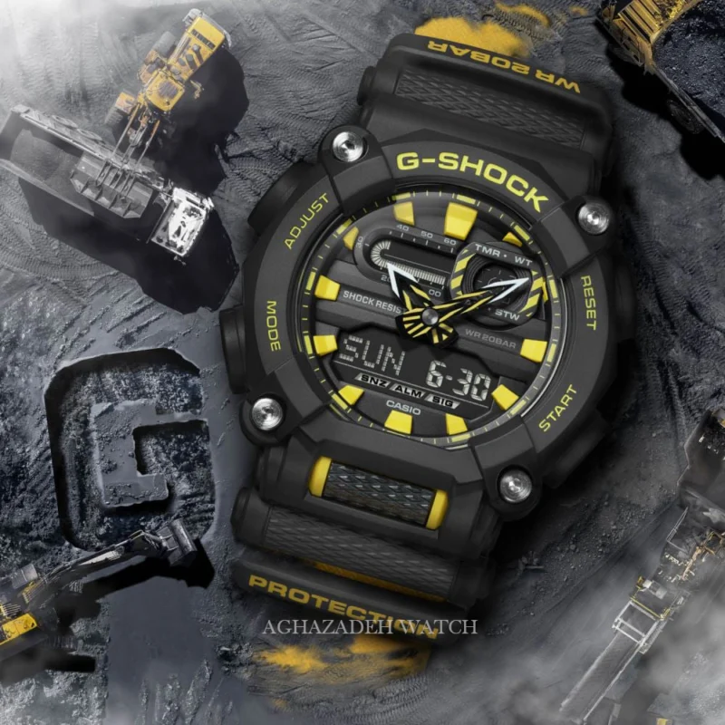 ساعت مچی مردانه جی‌شاک کاسیو G-SHOCK CASIO GA-900A-1A9DR